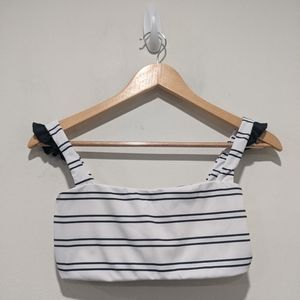 SAME Los Angeles Bikini Striped Top